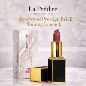 La Prédire Prestige Paris Rosewood Brick Red Shining Lipstick | Luxury Makeup